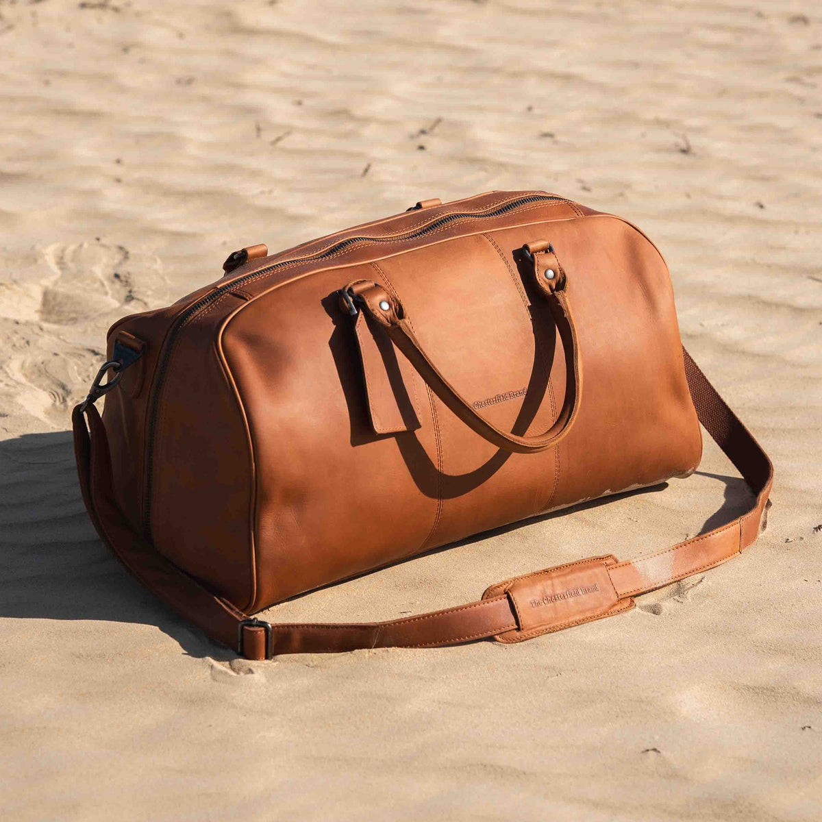 William Full-Grain Leather Weekender Bag Damska – alternate product view 3