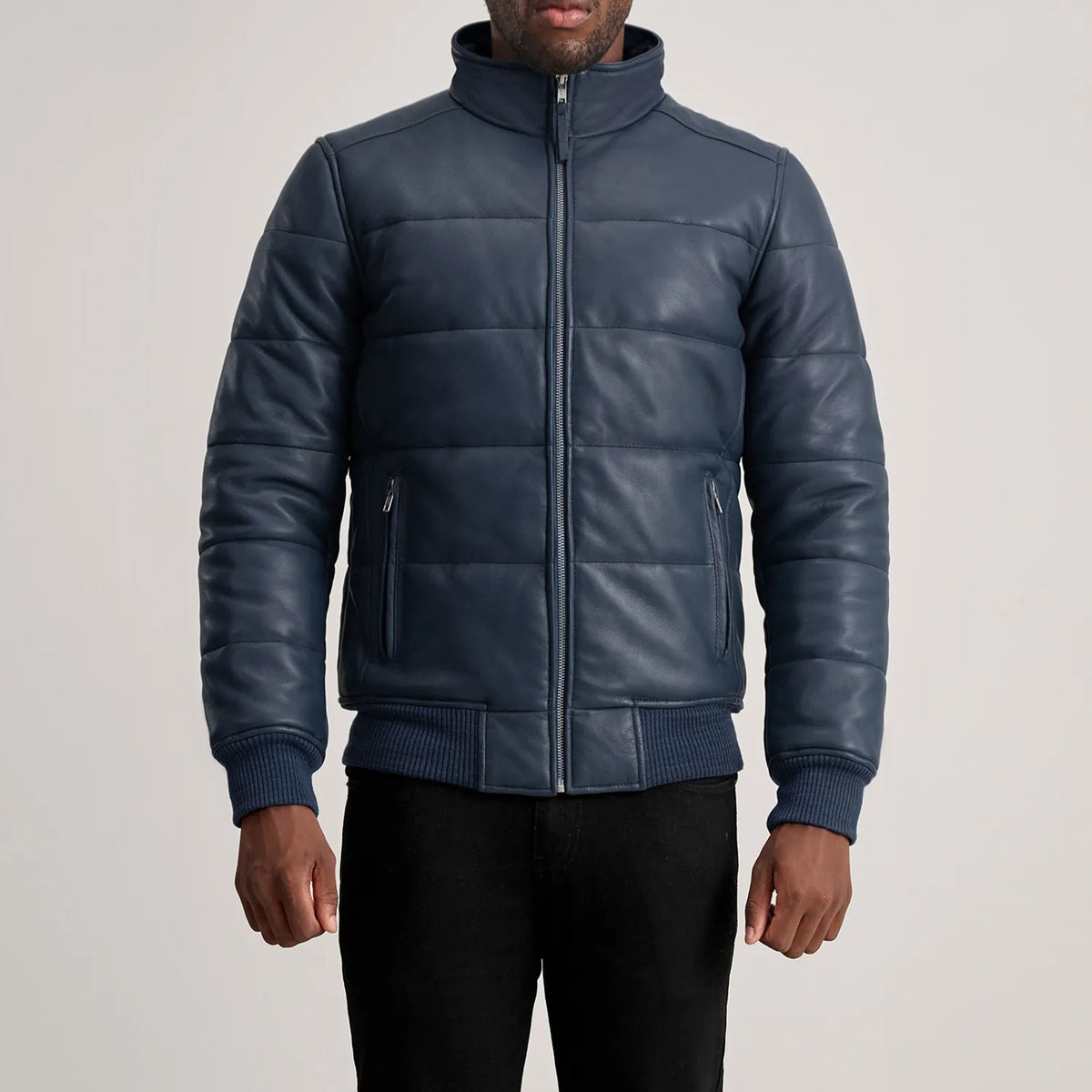 Lucas Skórzana Kurtka Bomberka Męska – alternate product view 4