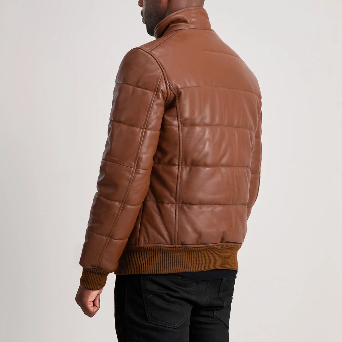 Lucas Skórzana Kurtka Bomberka Męska – alternate product view 5