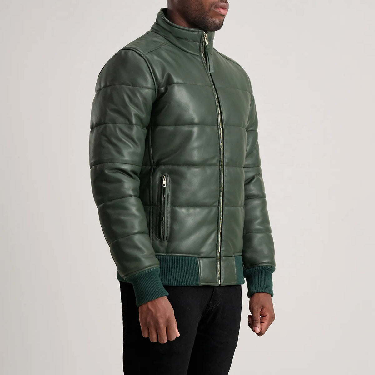Lucas Skórzana Kurtka Bomberka Męska – alternate product view 2