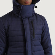 
Widok podszewki Showing Quilted Viscose Lining & Dwie funkcjonalne kieszenie wewnętrzne