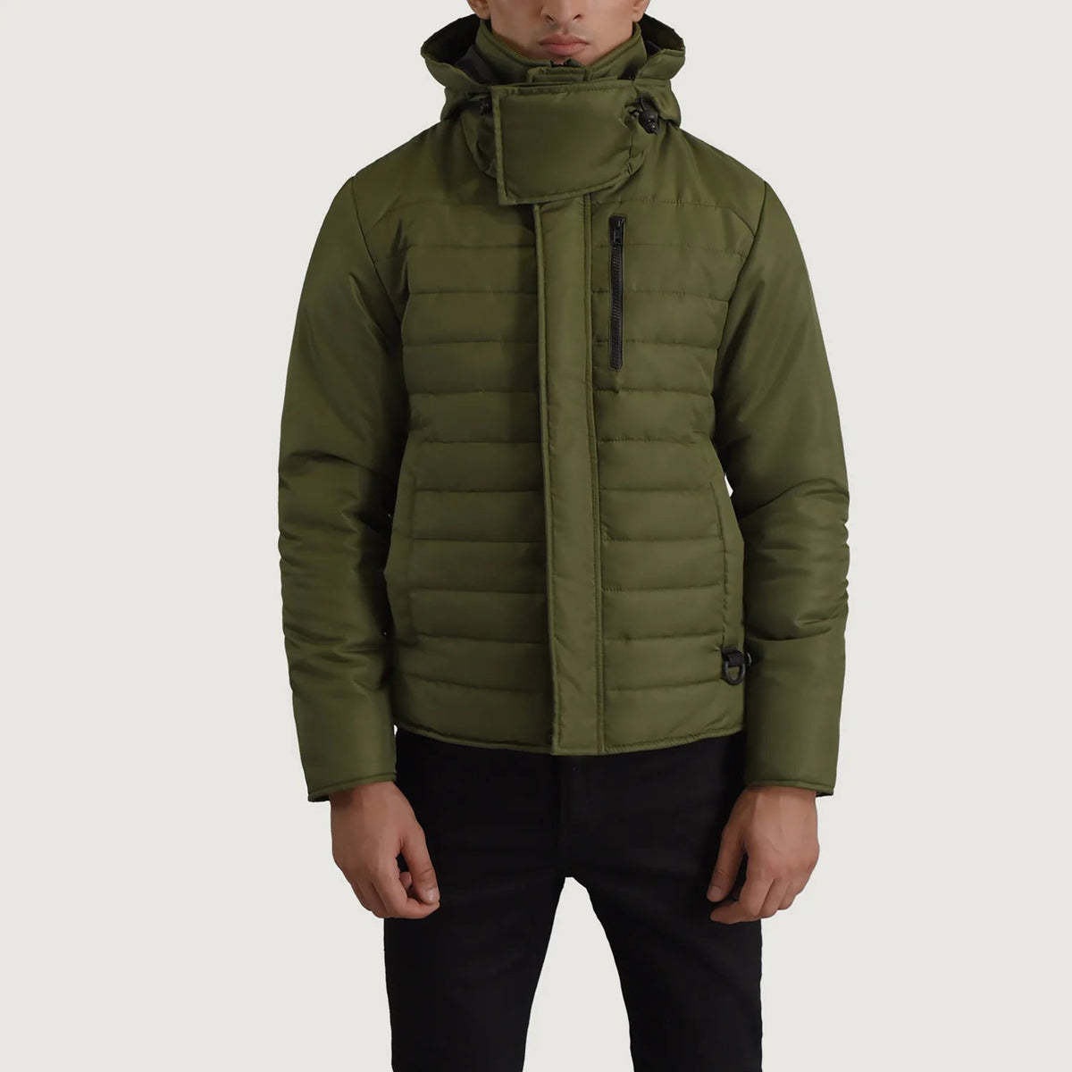 
Widok podszewki Showing Quilted Viscose Lining & Dwie funkcjonalne kieszenie wewnętrzne