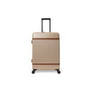 Styled Fit Perspective of Medium Suitcase Zuna Damska on Model - Natural Daylight Drape