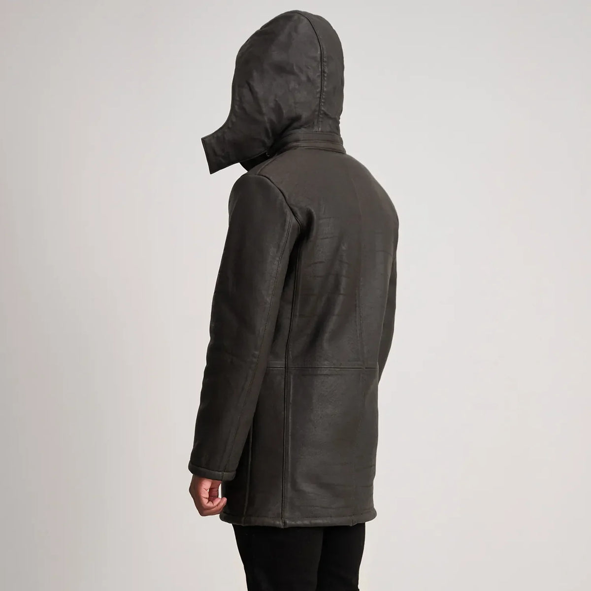 Nolan Skórzany Płaszcz Męska – alternate product view 5