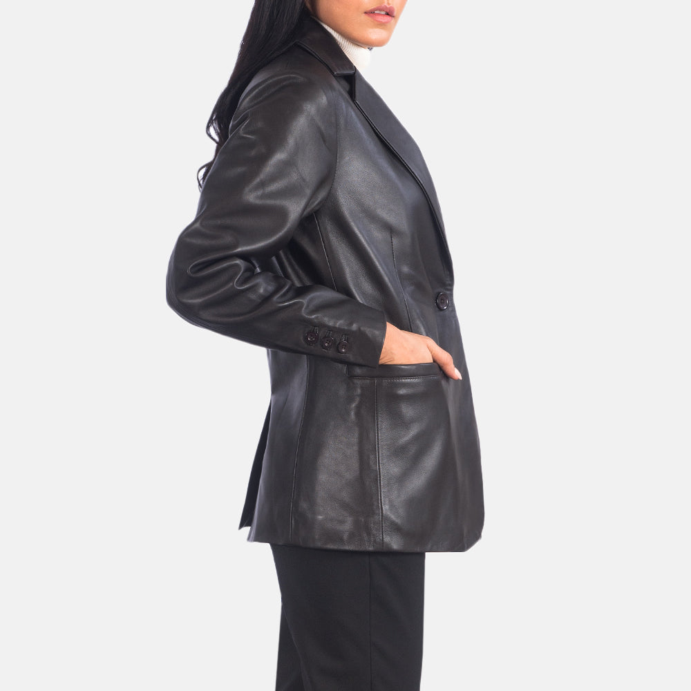 Norma Skórzana Marynarka Damska – alternate product view 3