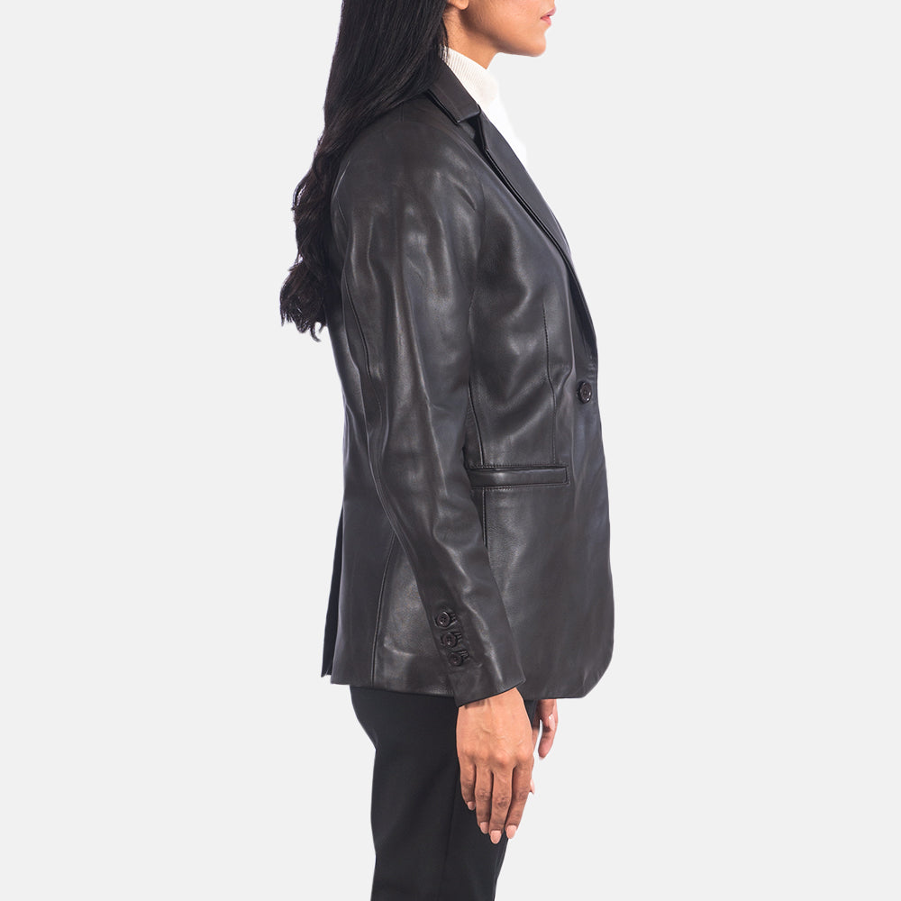 Norma Skórzana Marynarka Damska – alternate product view 5