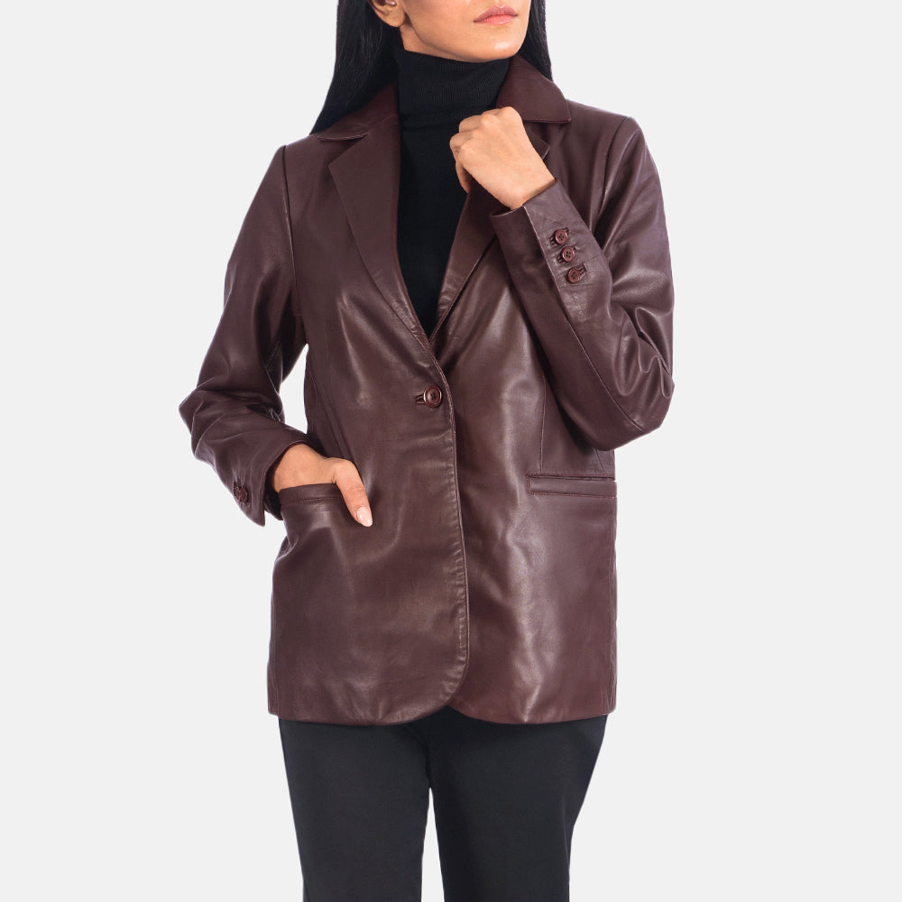 Norma Skórzana Marynarka Damska – alternate product view 4