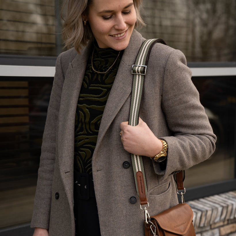 Green Shoulder Strap Damska
