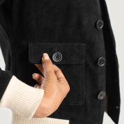 
Widok podszewki Showing Quilted Polyester Lining & Dwie funkcjonalne kieszenie wewnętrzne