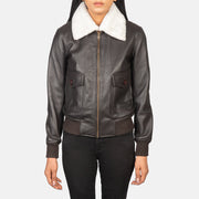 Stella G-1 Leather Bomber Jacket – alternate product view 4
