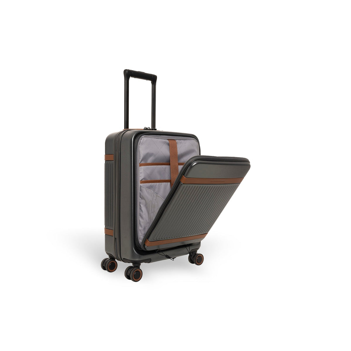 Urban Graphite Suitcase Set Front Pocket Zuna Damska, detail view 1