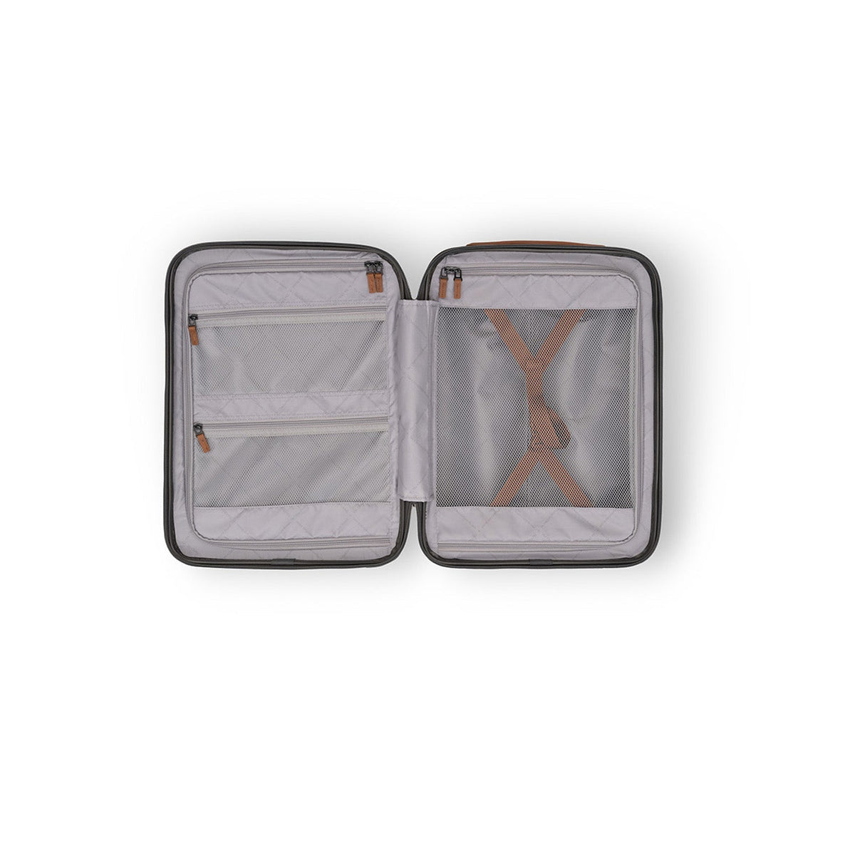 Urban Graphite Suitcase Set Front Pocket Zuna Damska, detail view 3