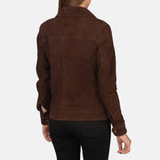 
Suzy Trucker Brązowy Kurtka Skórzana Damska – alternate product view 5