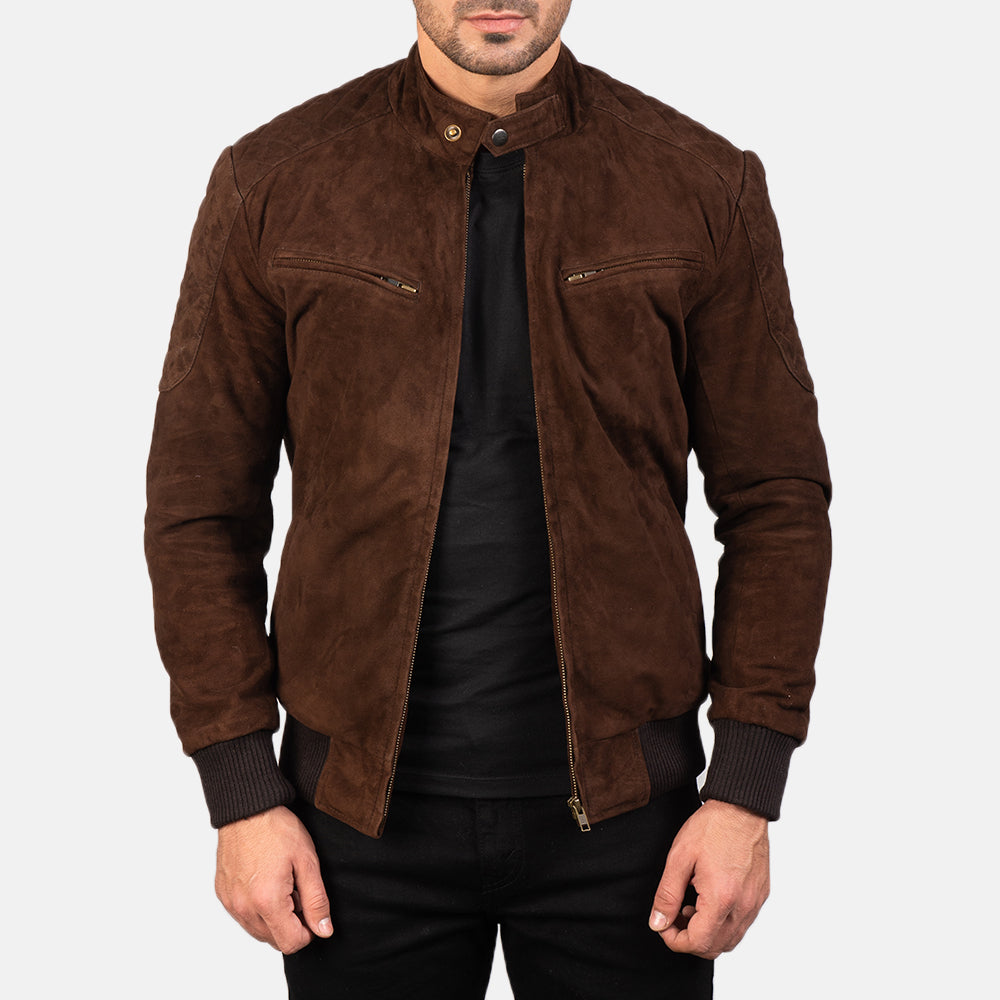 Sven Skórzana Kurtka Bomberka Męska – alternate product view 1