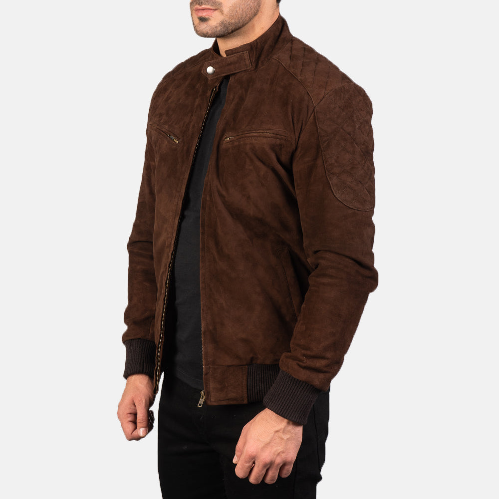 Sven Skórzana Kurtka Bomberka Męska – alternate product view 2