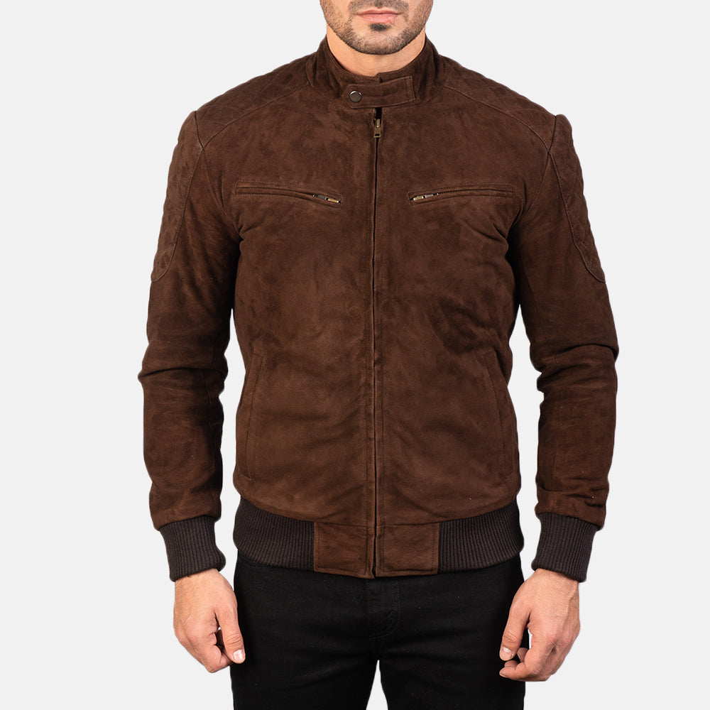 Sven Skórzana Kurtka Bomberka Męska – alternate product view 4
