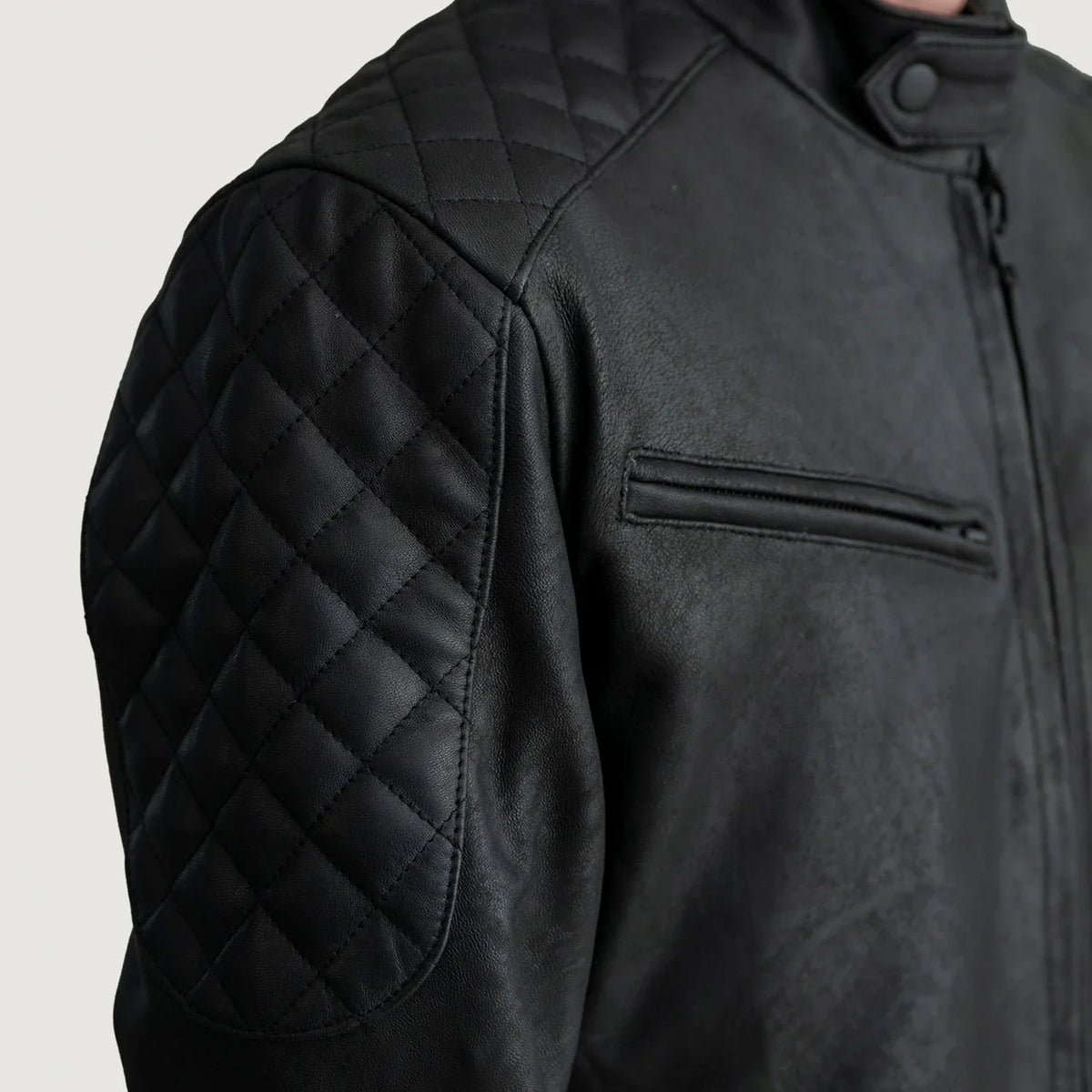 Sven Skórzana Kurtka Bomberka Męska – alternate product view 5