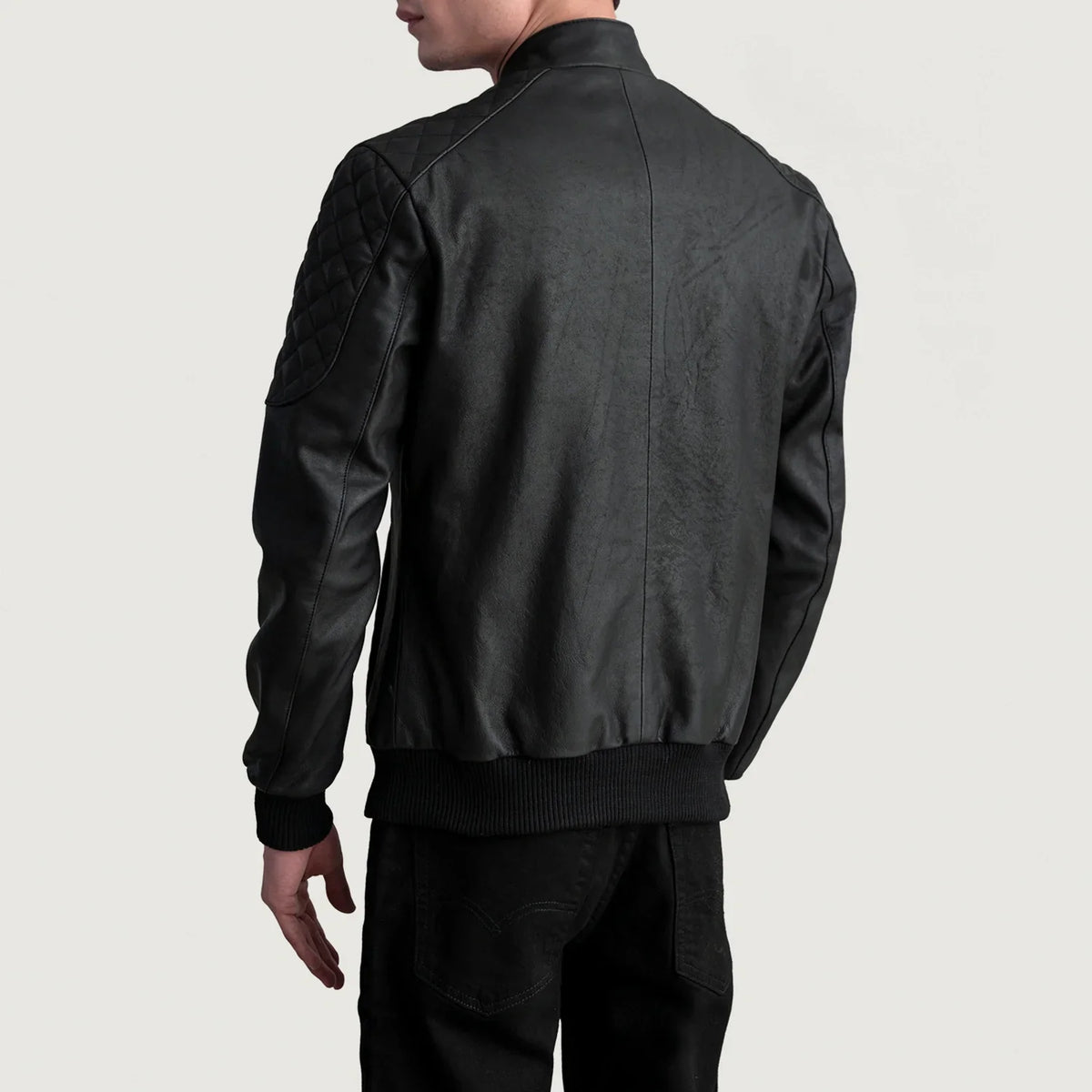 Sven Skórzana Kurtka Bomberka Męska – alternate product view 6