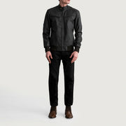 Sven Skórzana Kurtka Bomberka Męska – alternate product view 4