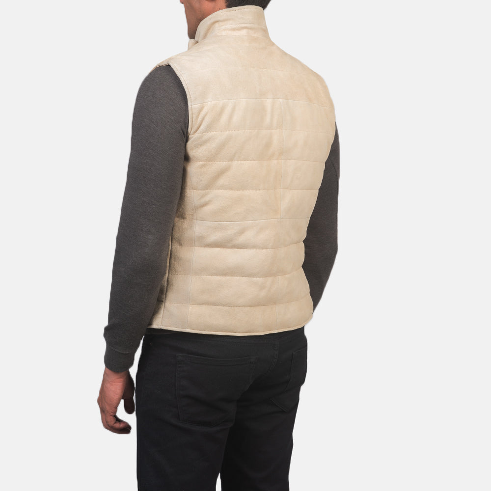 
Authentic Goatskin Suede with Suede Finish Grain Texture & Heavy-Duty Seam Stitching Detail