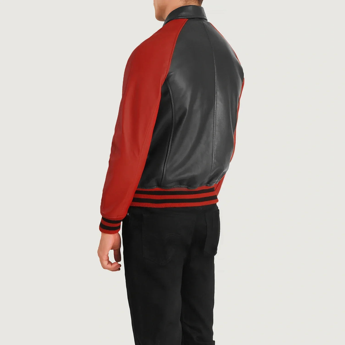 Walton Varsity Kurtka Skórzana Męska – alternate product view 5