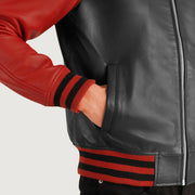 Walton Varsity Kurtka Skórzana Męska – alternate product view 6