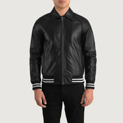 Walton Varsity Kurtka Skórzana Męska – alternate product view 4