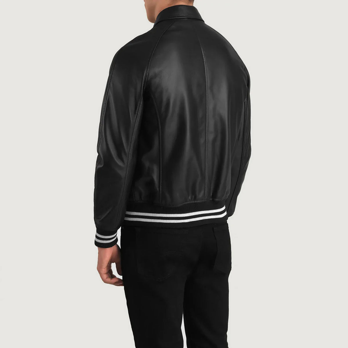 Walton Varsity Kurtka Skórzana Męska – alternate product view 5