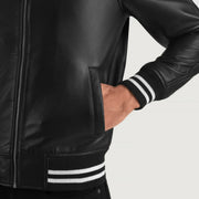 Walton Varsity Kurtka Skórzana Męska – alternate product view 6