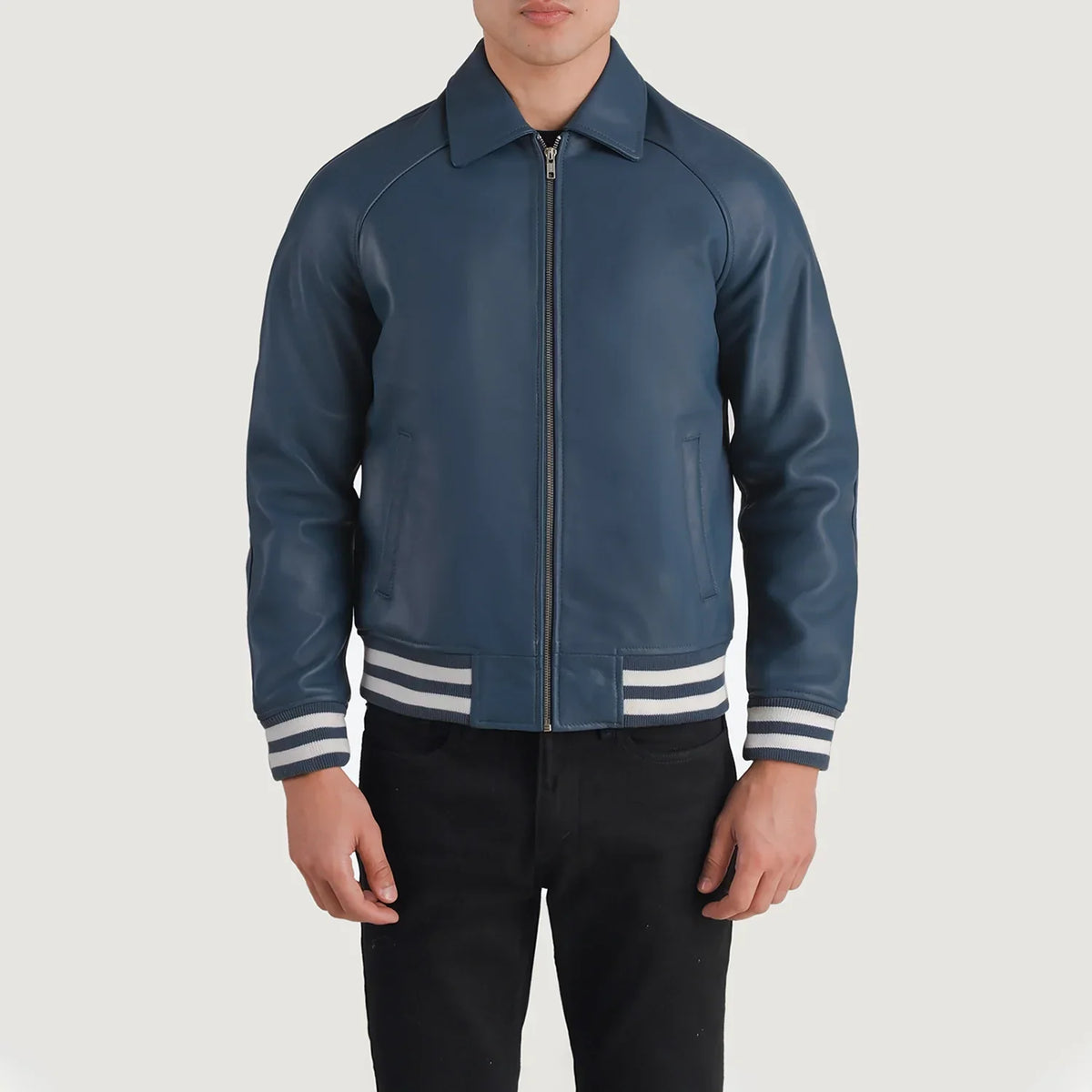 Walton Varsity Kurtka Skórzana Męska – alternate product view 1