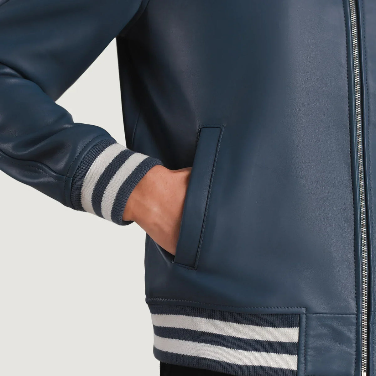 Walton Varsity Kurtka Skórzana Męska – alternate product view 5
