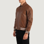 Walton Varsity Kurtka Skórzana Męska – alternate product view 3