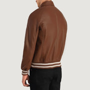 Walton Varsity Kurtka Skórzana Męska – alternate product view 5