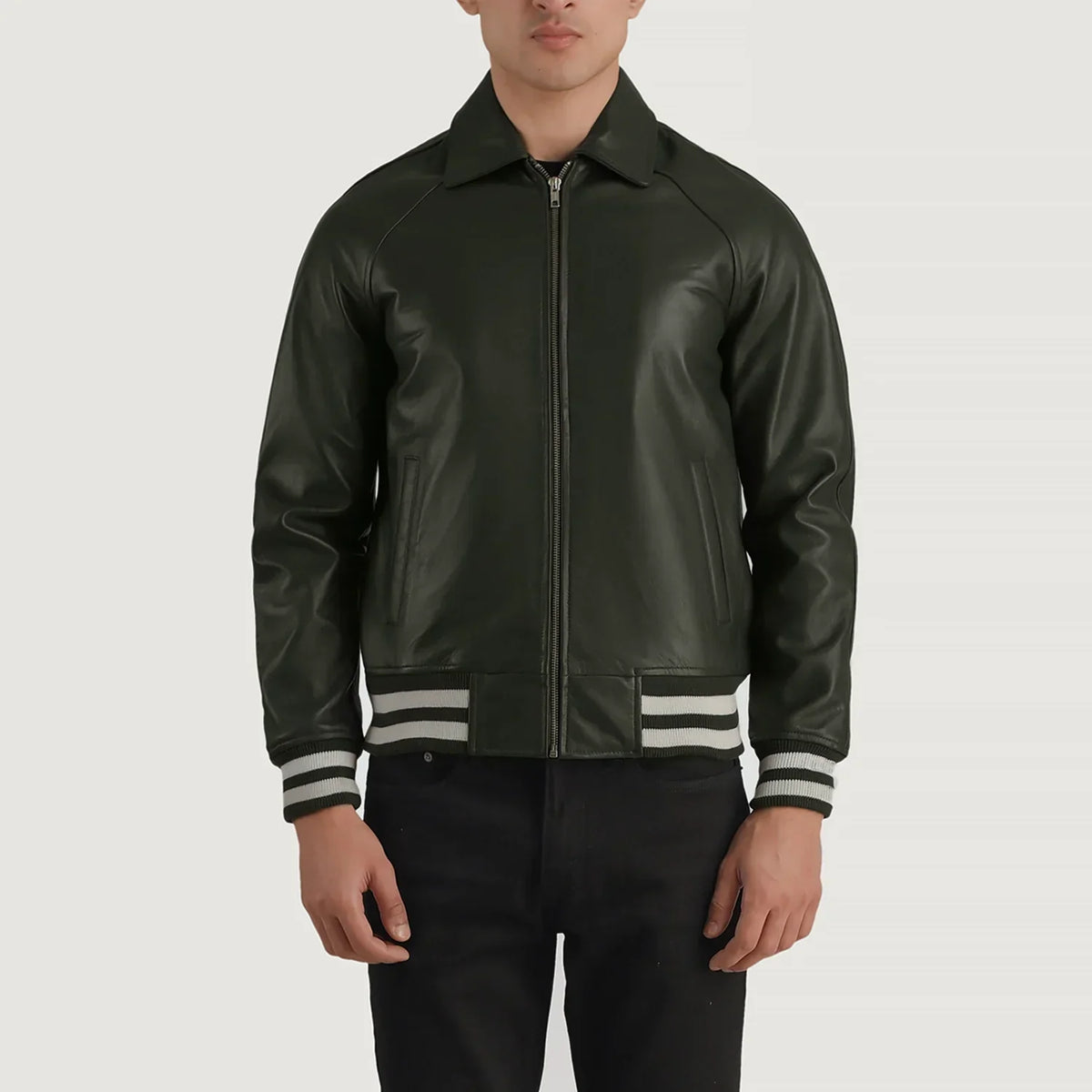 Walton Varsity Kurtka Skórzana Męska – alternate product view 1