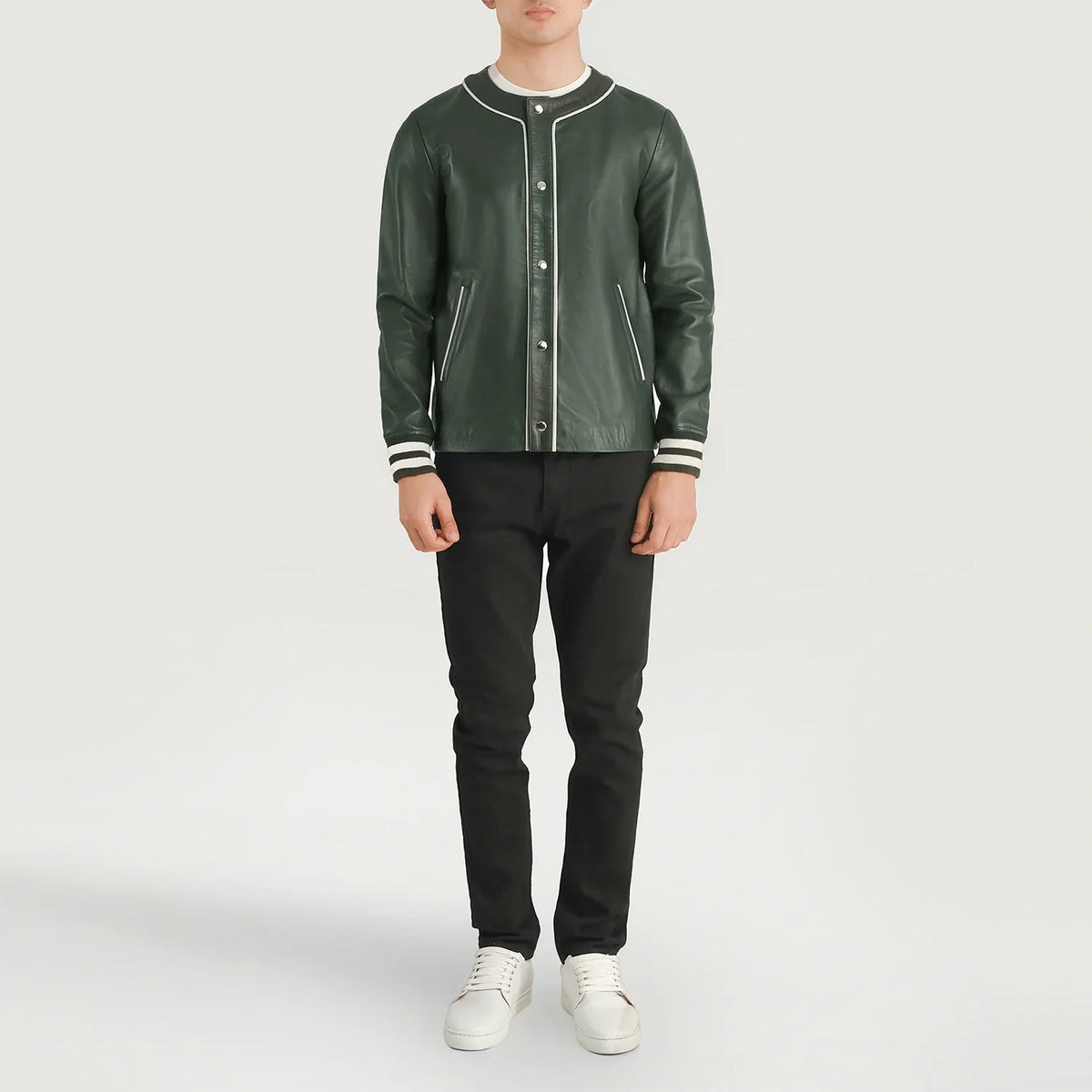 Willis Varsity Kurtka Skórzana Męska – alternate product view 3