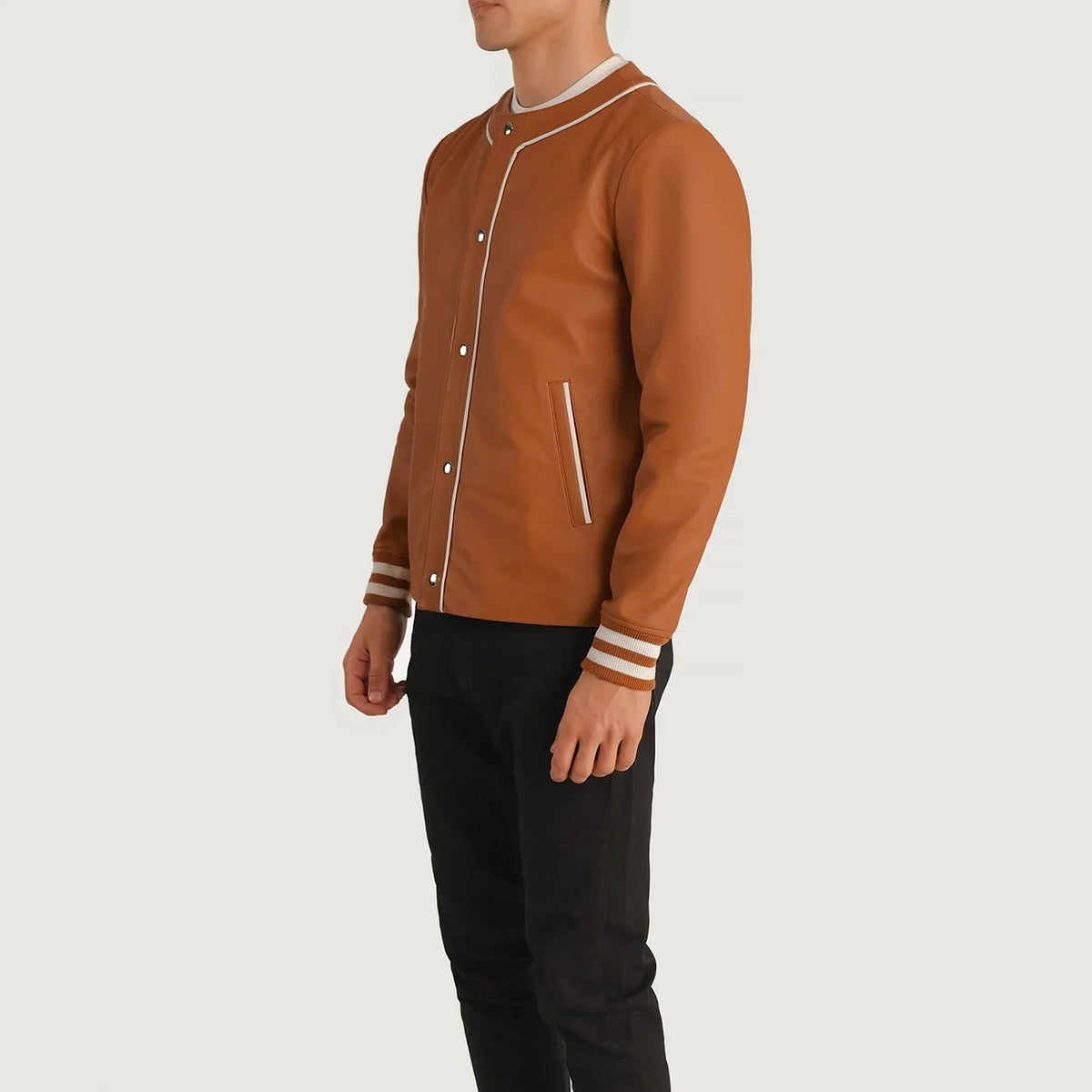 Willis Varsity Kurtka Skórzana Męska – alternate product view 2