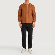 Willis Varsity Kurtka Skórzana Męska – alternate product view 3
