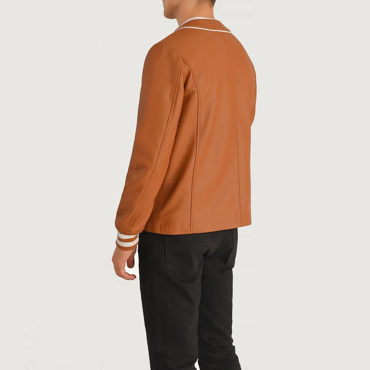 Willis Varsity Kurtka Skórzana Męska – alternate product view 5