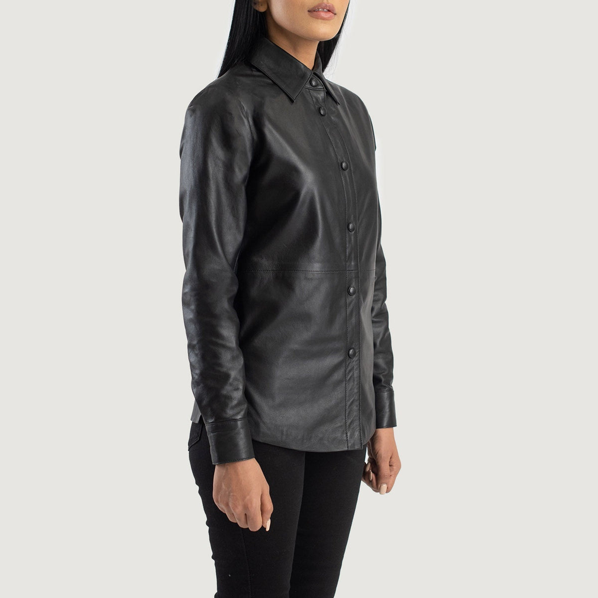 
Zenith Shirt Kurtka Skórzana Damska – alternate product view 2