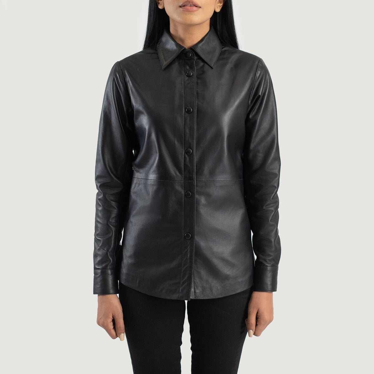 
Zenith Shirt Kurtka Skórzana Damska – alternate product view 4