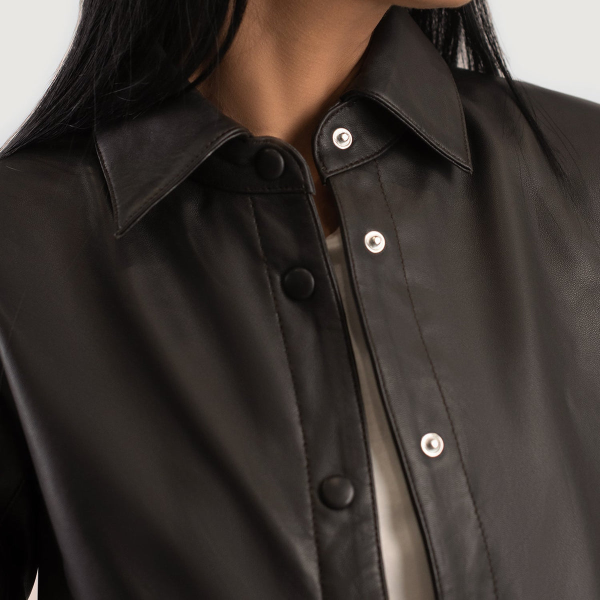 
Zenith Shirt Kurtka Skórzana Damska – alternate product view 6
