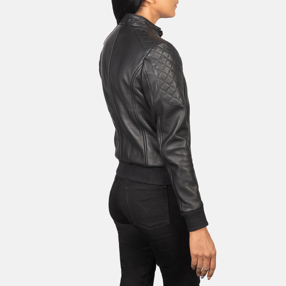 
Zenna Skórzana Kurtka Bomberka Damska – alternate product view 5