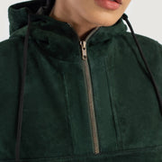 Zest Hooded Pullover Kurtka Skórzana Damska – alternate product view 4