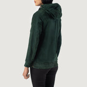 Zest Hooded Pullover Kurtka Skórzana Damska – alternate product view 5