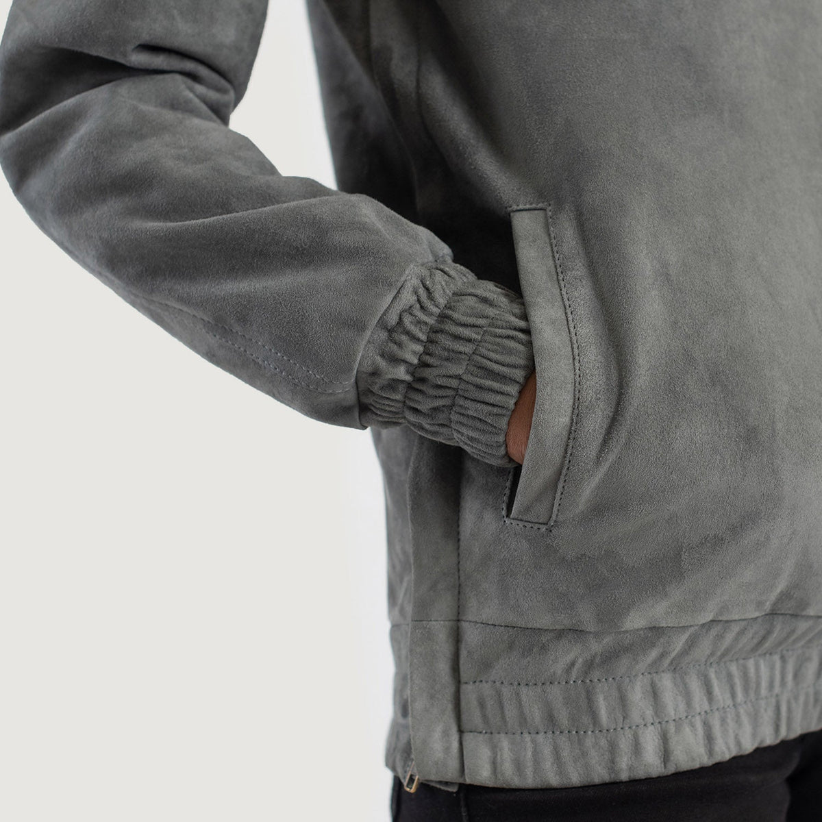 Zest Hooded Pullover Kurtka Skórzana Damska – alternate product view 6